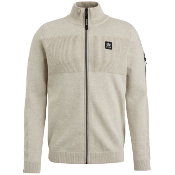 Zip jacket Sand Melange VKC2311366-7715