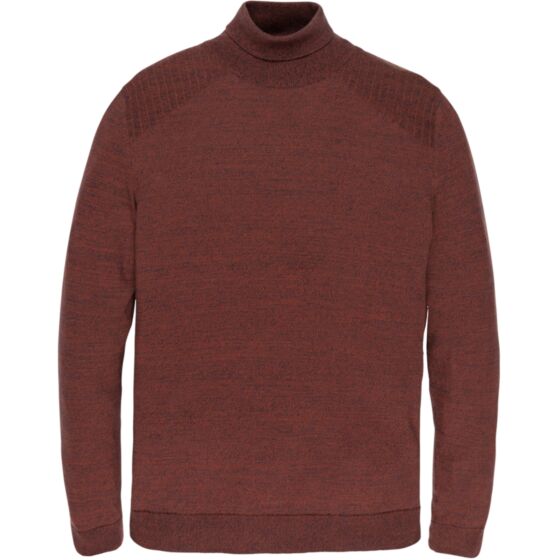Turtleneck cotton 2 tone mouline VKW206320-3049