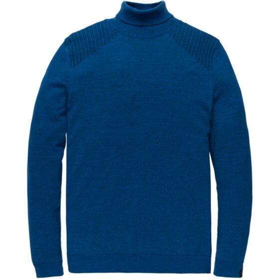 Turtleneck cotton 2 tone mouline VKW206320-5089