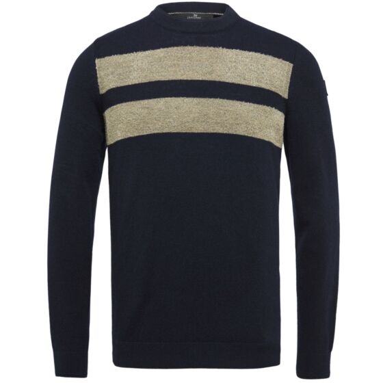 R-neck cotton slub Sky Captain VKW2208306-5073