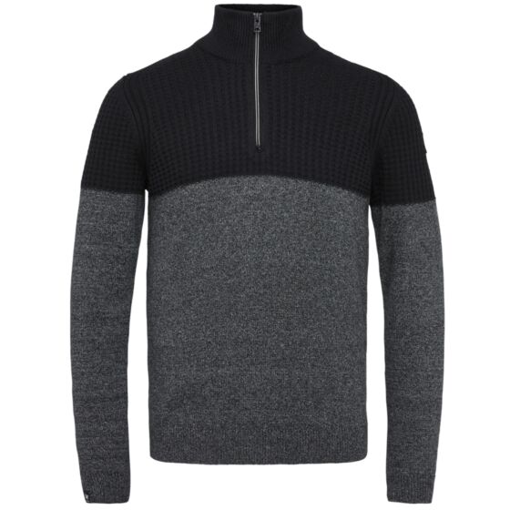 Half zip collar grindle Black VKW2209327-999