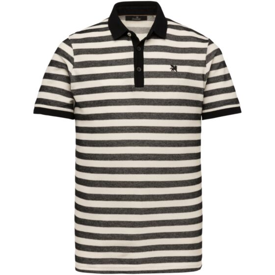 Short sleeve polo plated stripe VPSS213885-999