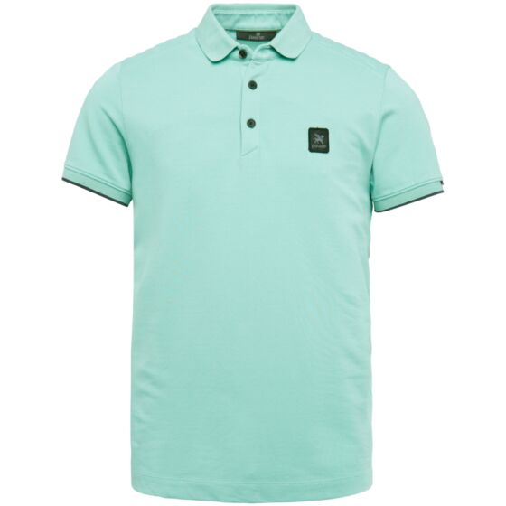 Short sleeve polo pique jacquard VPSS2204888-5210
