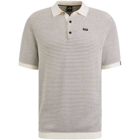 Short sleeve polo Cloud Dancer VPSS2505887-7004