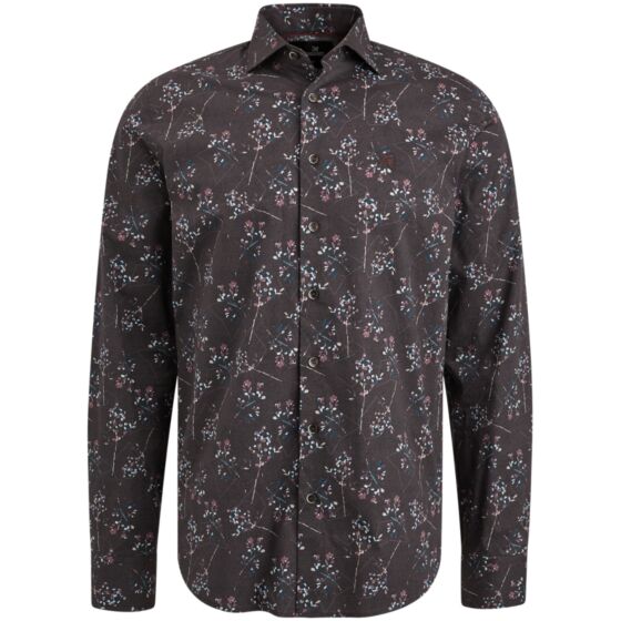 Shirt Print Chocolate Brown VSI2310252-8080