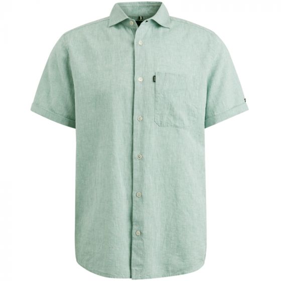 Shirt Linen Granite Green VSIS2404255-6124