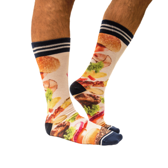 Sokken sock my hamburger smfm111