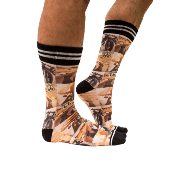 Sokken sock my route 66 smfm115