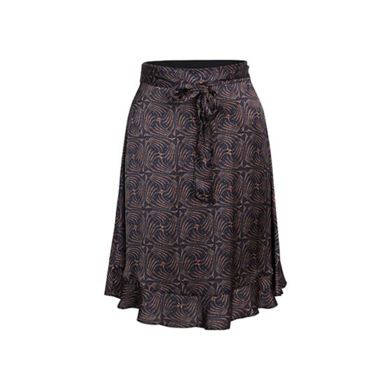 Skirt art deco print 6s1211-11524-120