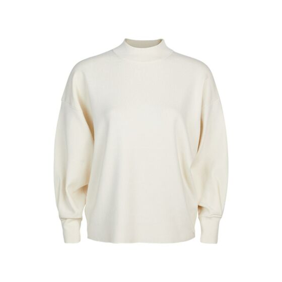 Mock neck sweater full needle knit 7s5607-7831-122