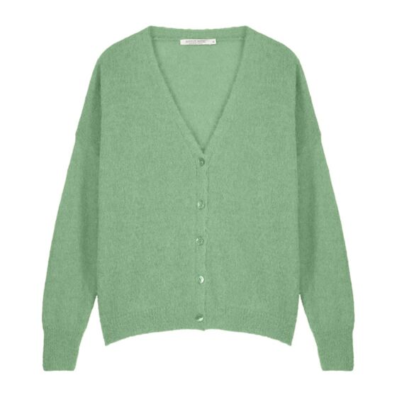 Vest feather light alpaca knit 7s5633-7858-629
