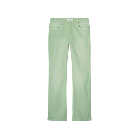 Flared pants slubby stretch twill 4s2356-11575-647