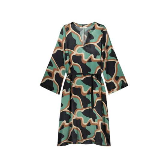 Dress graphic viscose 5s1507-11863-120