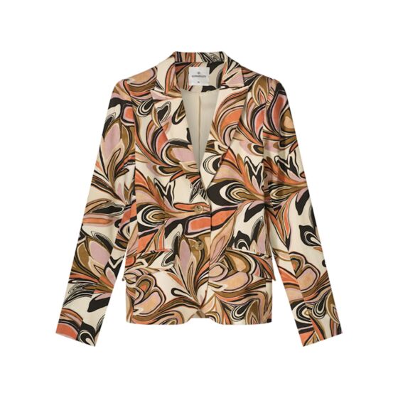 Blazer painted flower 1s1111-11774-120