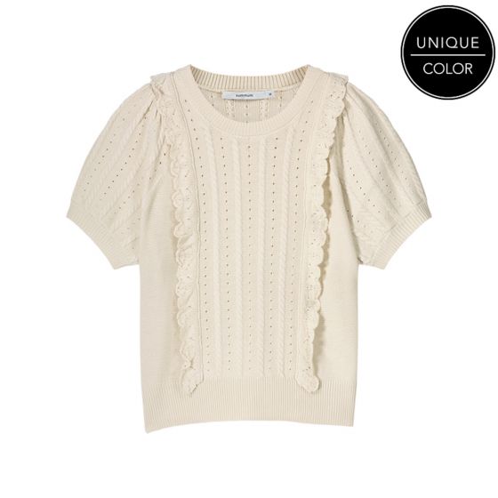 Short sleeve sweater knit 7s5723-7892-122