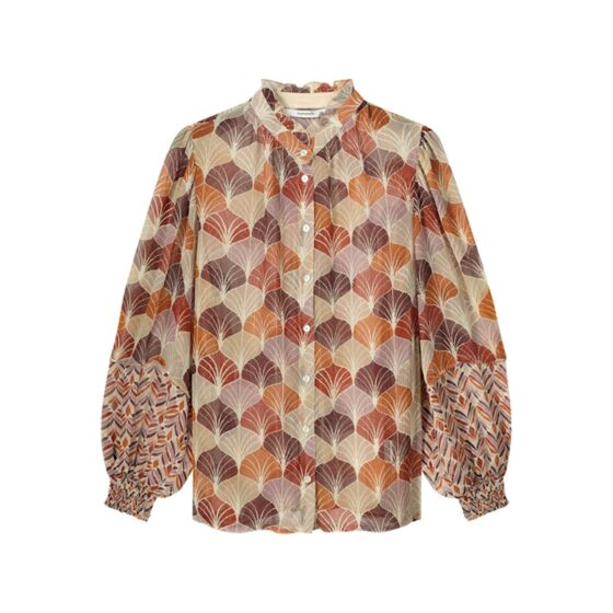 Blouse leaves print 2s2833-11737-120