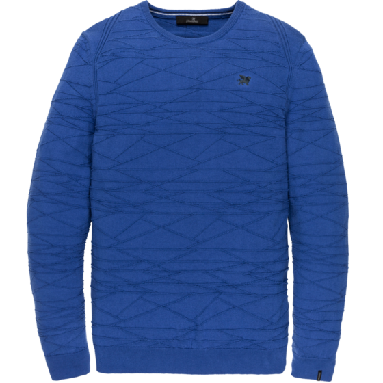 R-neck Cotton Strong Blue VKW201316-5075