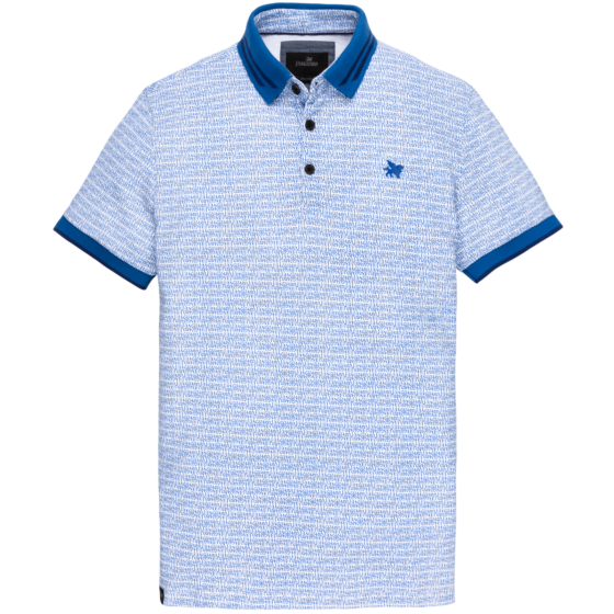 Short sleeve polo Stretch Blue VPSS201806-5075