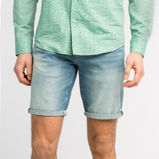 V7 RIDER SHORT Mid Blue Wash VSH202106-MBW