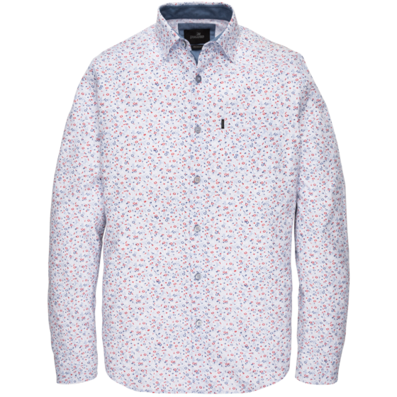 Long Sleeve Shirt Print White VSI201201-7003