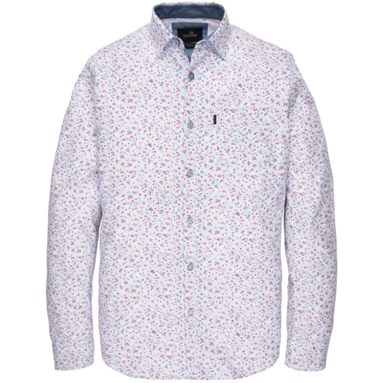 Long Sleeve Shirt Print White VSI201201-7003