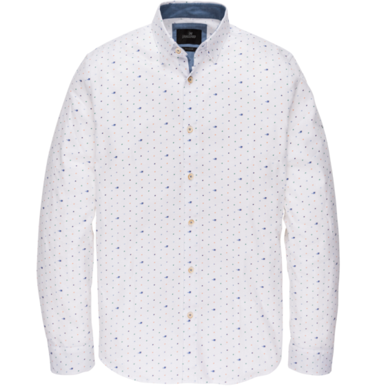 Long Sleeve Shirt Print White VSI202230-7003