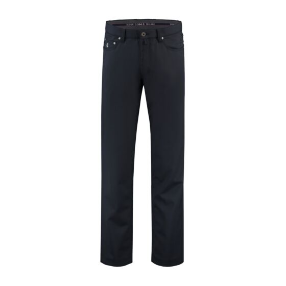 Pantalon COM4 5-pocket navy nano finish 2150-4008