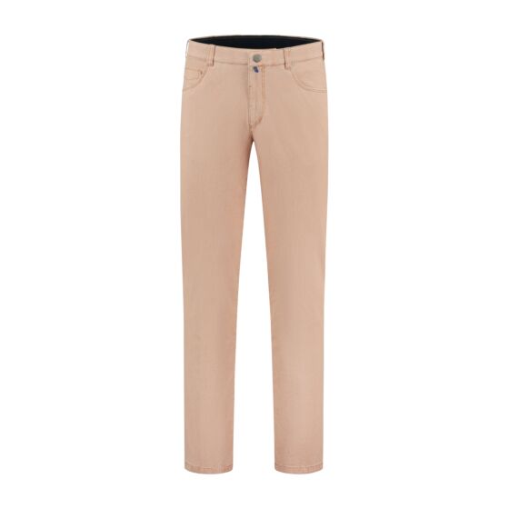 Pantalon swing front structuur zalmkleur 2160-1073