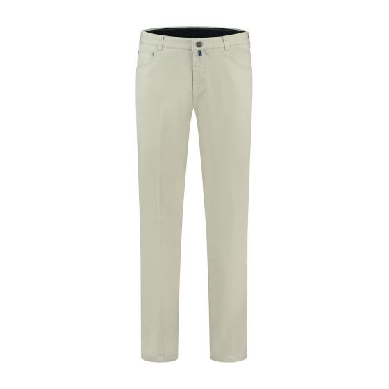 Pantalon swing front structuur beige 2160-1083