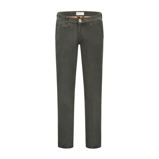 Broek North84 chino essential dark green 8410-4305