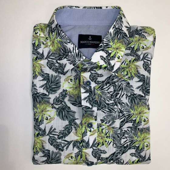 Shirt wolf km button under mmz21107wo18-500