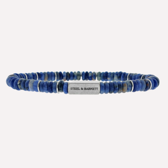 Amband stones two tone matt sodalite sbtt-002
