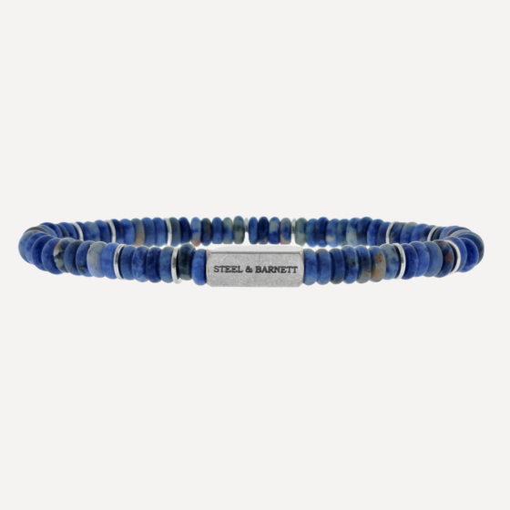 Amband stones two tone matt sodalite sbtt-002