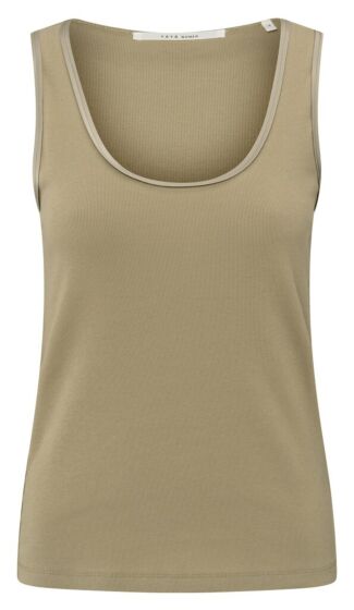 Rib singlet shiny SOFT GREEN 1-729037-504-99980