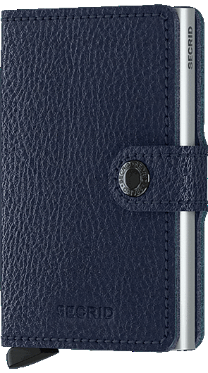 Miniwallet Veg Navy MVG-Navy-Silver