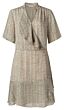 Printed short ruffle dress 1801328-113-411081