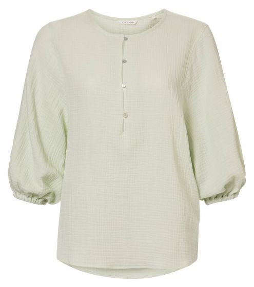 Half button up top in cotton 1901559-214-30107