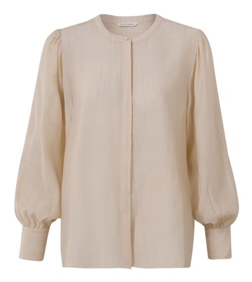 Button blouse ALMOND 1-201013-210-24301