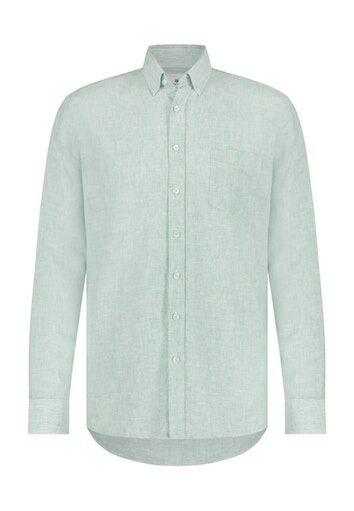 Shirt LS Plain LI/CO 21113234-5411