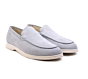 Ace loafer light blue suède ace-loafer-blue