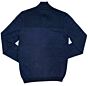 Zip jacket cotton bonded melange VKC216364-5073