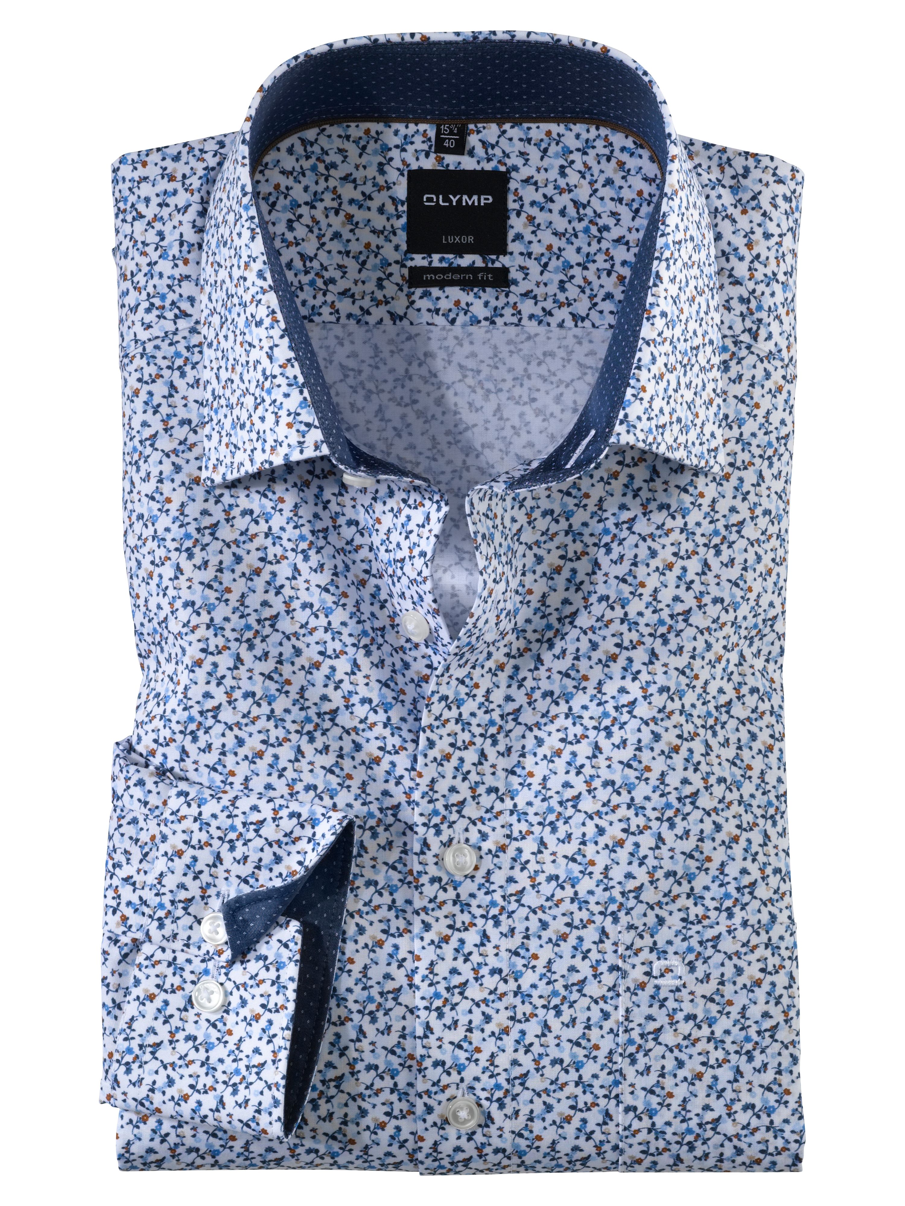 Zuinig Ontstaan Doen Overhemd OLYMP Luxor modern fit nougat online bestellen | Henri's Fashion