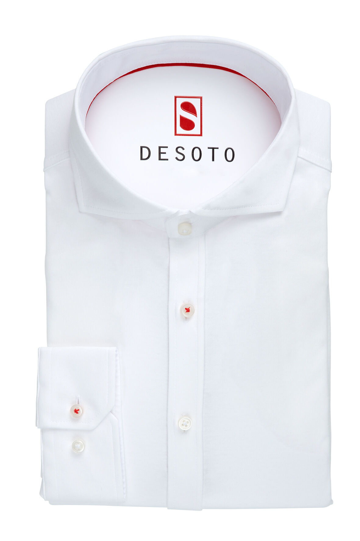 schaamte kleermaker Moeras Desoto shirt flex jersey wit online bestellen | Henri's Fashion
