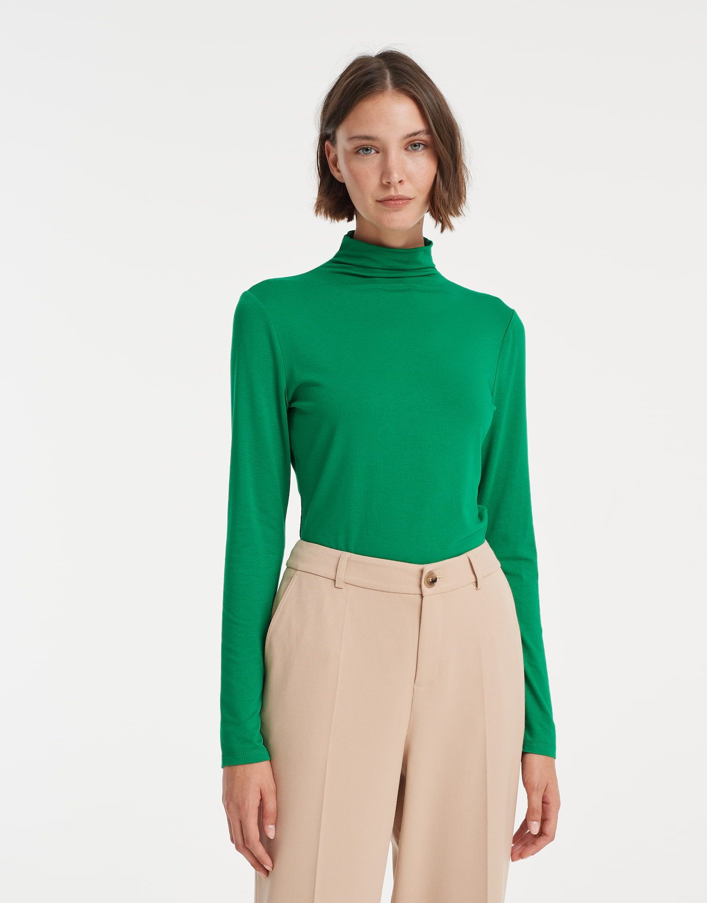 T-shirt OPUS sayar tulip green online bestellen | Henri\'s Fashion