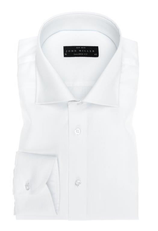 hoofdkussen injecteren Reflectie Overhemd JOHN MILLER tailored fit LM spierwit online bestellen | Henri's  Fashion