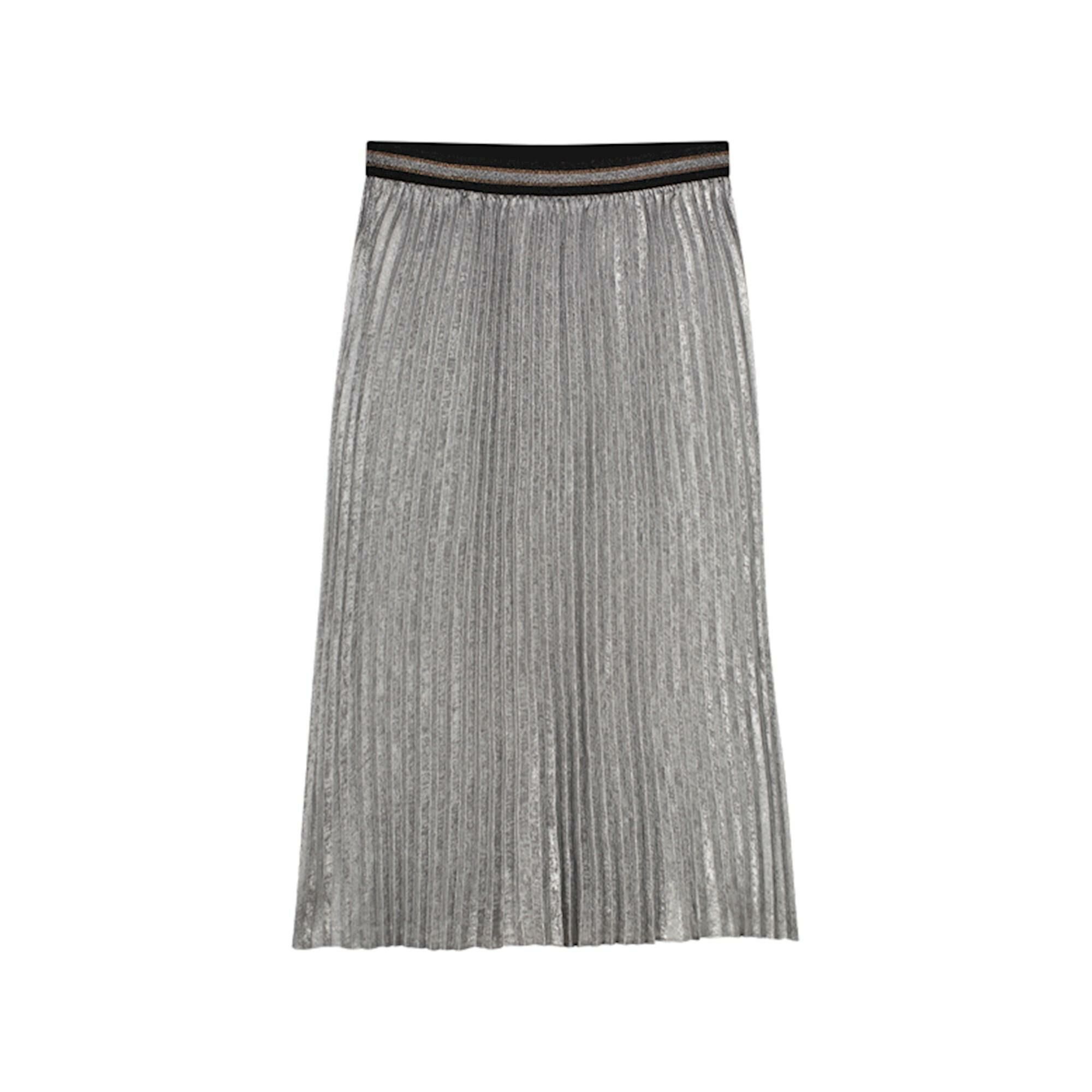 Rok SUMMUM pleated lamee metallic mist online bestellen Henri s Fashion