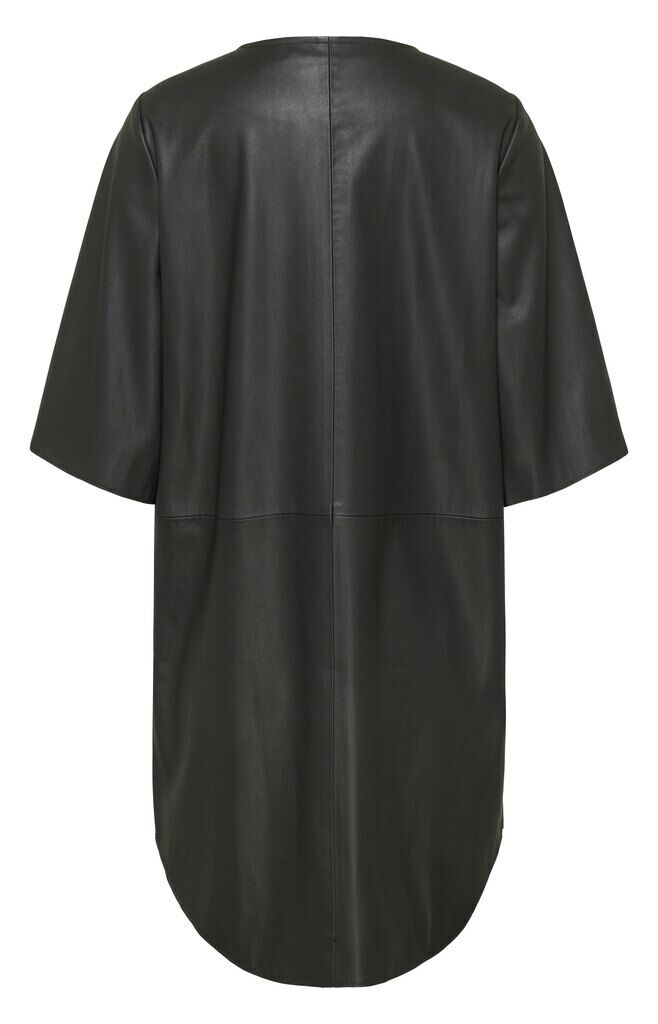 Jurk YAYA faux leather bristol black online bestellen Henri s