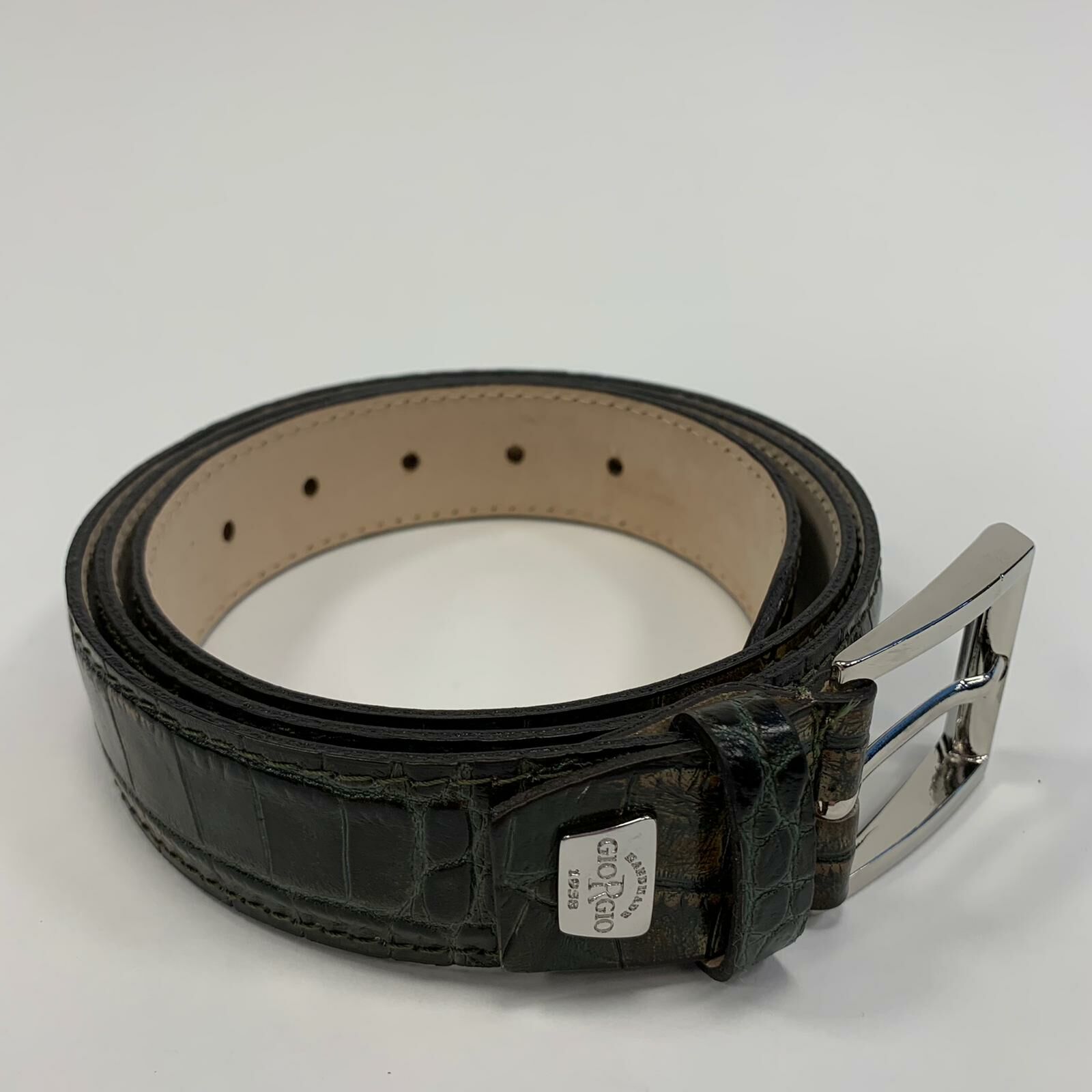 klem slim Verdampen Riem GIORGIO croco online bestellen | Henri's Fashion