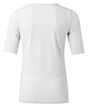 Round V-neck top OFF WHITE 1909264N-14201