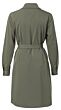Belted button up midi dress 1801200-012-80515